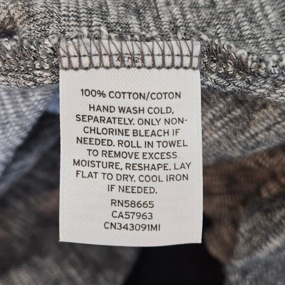 Caslon Open Front Space Dyed Gray Knit Sweater Cardigan | Women's Small - Picture 8 of 12